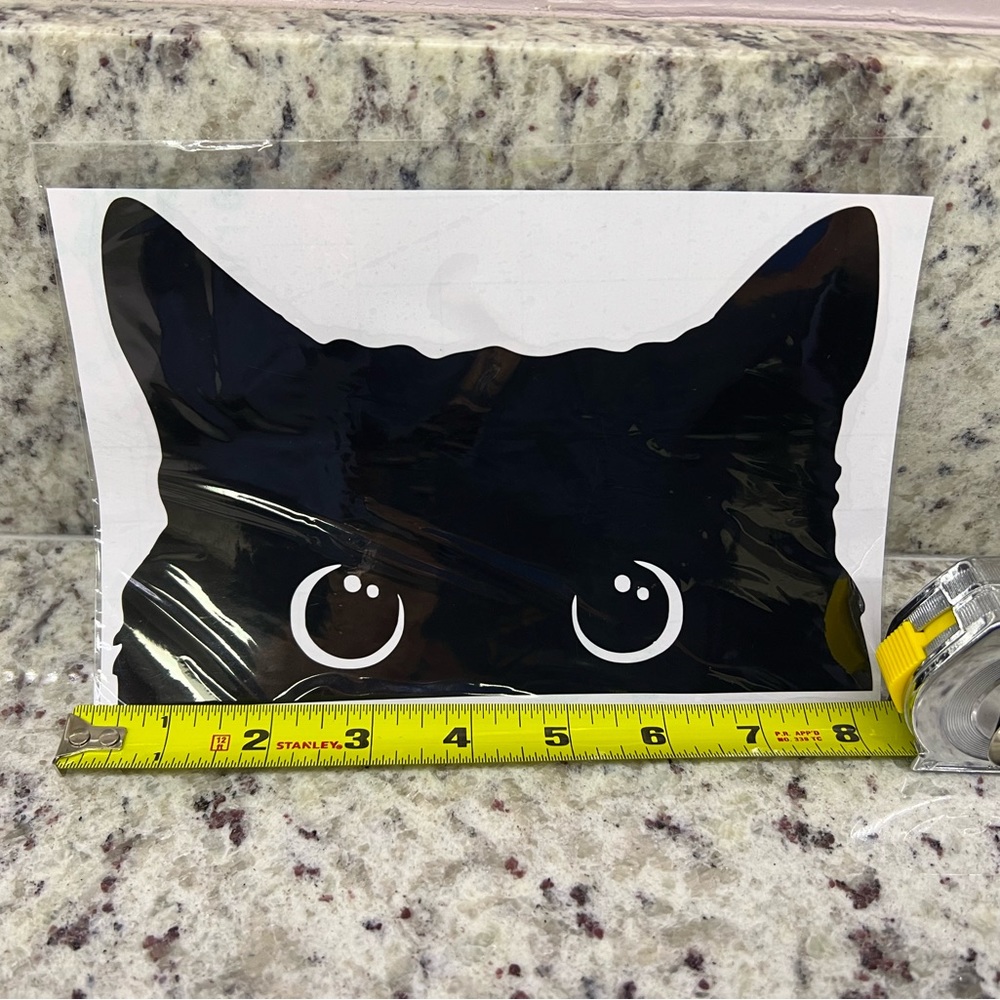 3/$15 Spying Cat Vinyl Car Decal / Sticker - Picture 4 of 5